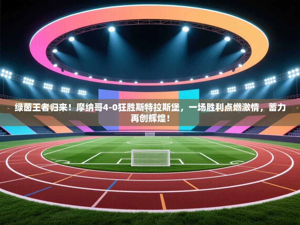 绿茵王者归来!摩纳哥4-0狂胜斯特拉斯堡,一场胜利点燃激情,蓄力再创辉煌! 第2张